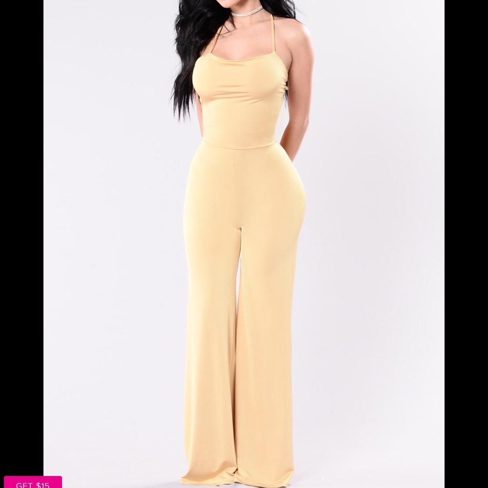 Criss cross jumpsuit